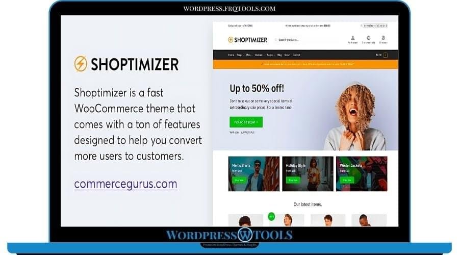 Shoptimizer – Fastest WooCommerce WordPress Theme
