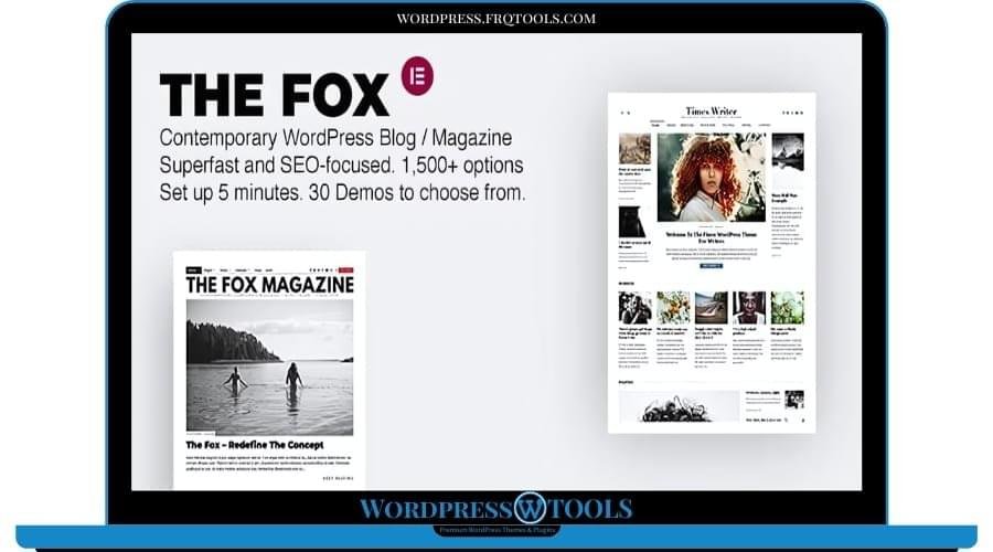 The Fox – Elementor WordPress Theme for Blog Magazine Newspaper