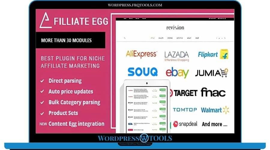 Affiliate Egg – Niche Affiliate Marketing Wordpress Plugin