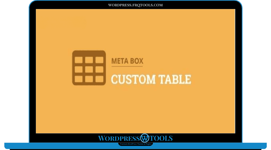 Meta Box Custom Table Addon