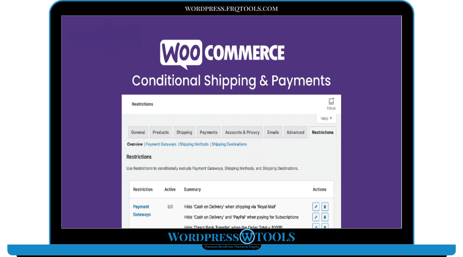 WooCommerce Conditional Shipping & Payments