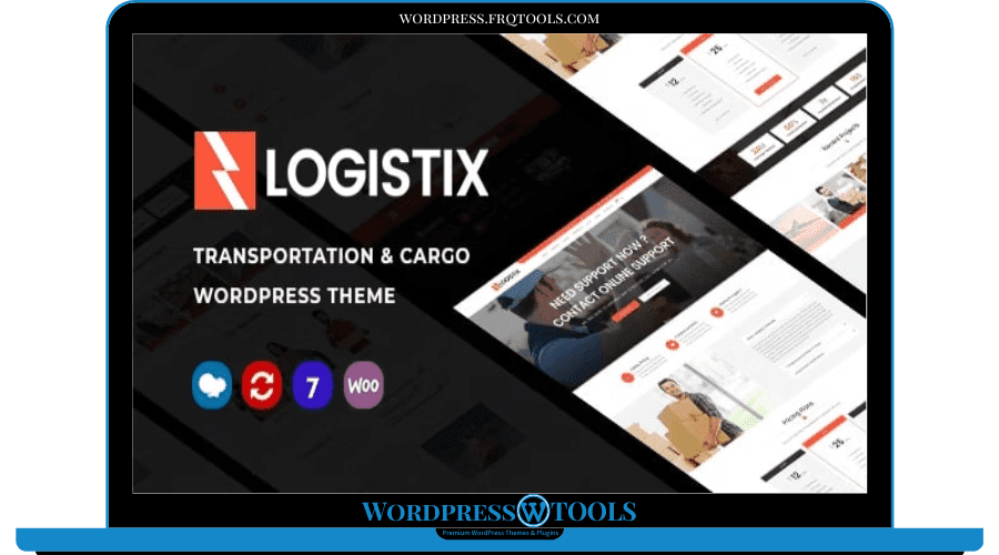 Responsive Transportation WordPress Theme