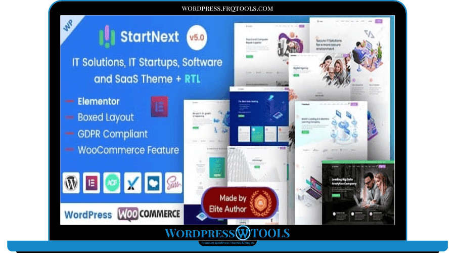 StartNext Theme – IT Startup & Technology Services WordPress Theme