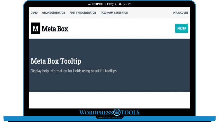 Meta Box Tooltip Addon